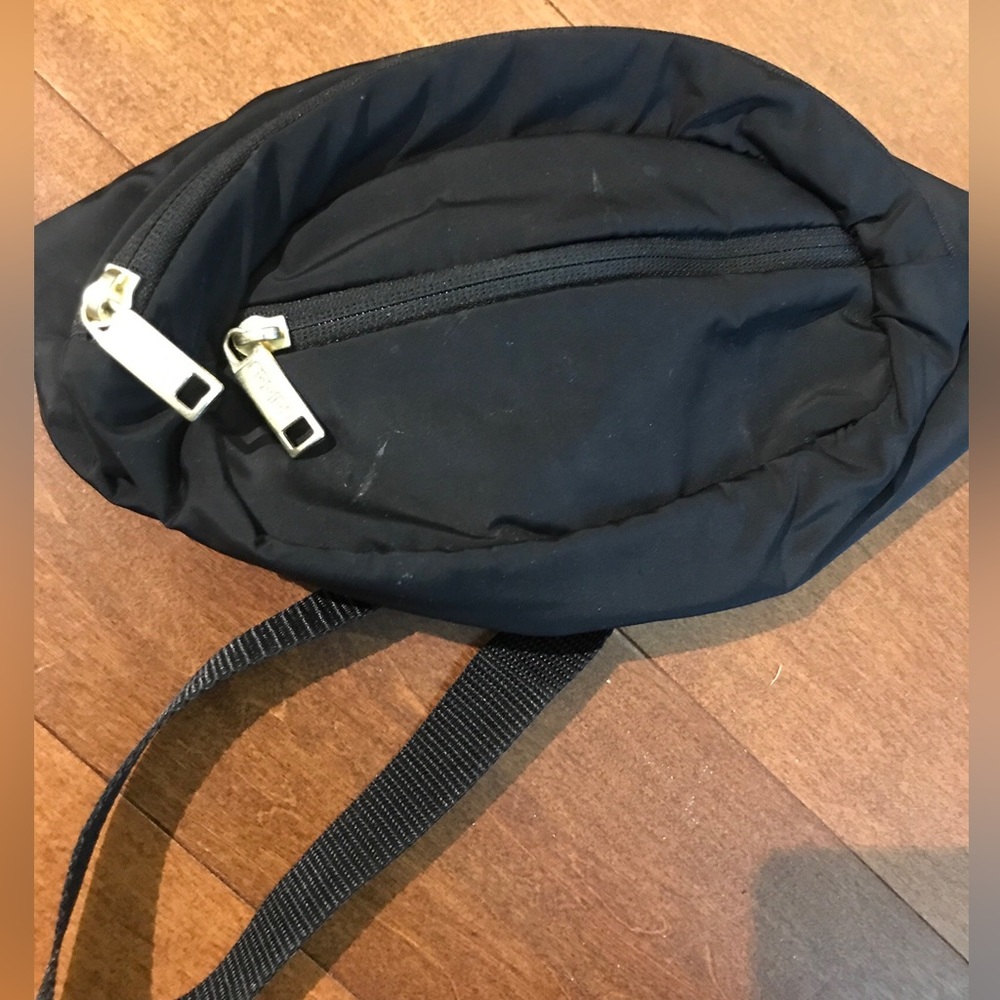 Adidas Fanny pack waist bag black And gold